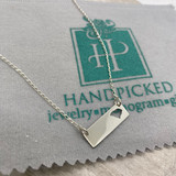 SC Cutout Monogram Bar Necklace | Exclusive at HandPicked