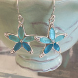 Sealife Starfish Epoxy Small Dangle Earrings