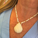 Natural Shell Tagua Necklace