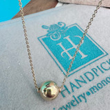 14K Gold Plated Floating Bead