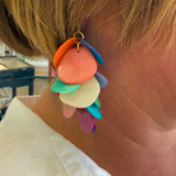 Bailey Multi Color Fun Dangle Earrings