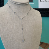 Sterling SilverDiamond by the Yard Y Neck