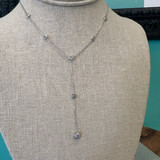 Sterling SilverDiamond by the Yard Y Neck