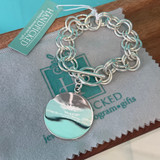 Exclusive HP Design Double Link Monogram Bracelet 