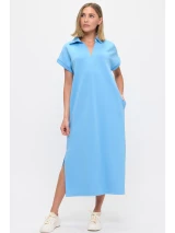 Scuba TShirt Midi Dress