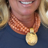 Orange Crush Statement Layer Necklace