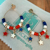 Star Spangled Dangle Earrings