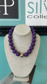 The Gumball Necklace - Purple