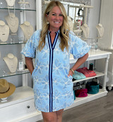 Floral Print with Emb Detail Dress