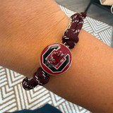 Official Gamecock Paracord Logo Bracelet