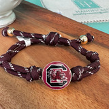 Official Gamecock Paracord Logo Bracelet