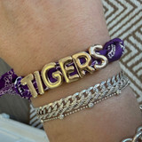 Clemson Tigers Bandana Bracelet