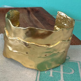 Textured Statement Cuff Bracelet
