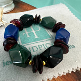 Royal Multi Stretch Tagua Bracelet