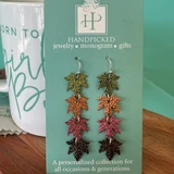 Falling Leaves Dangle Earrings