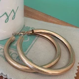 Everybody's Favorite 2.5" Fashion Hoop - Brushed Gold
