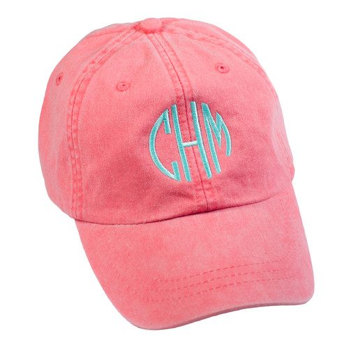 Coral baseball cap clearance