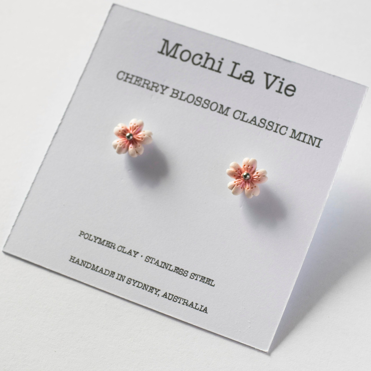 Flower Clay Earrings | 3d-mon.com