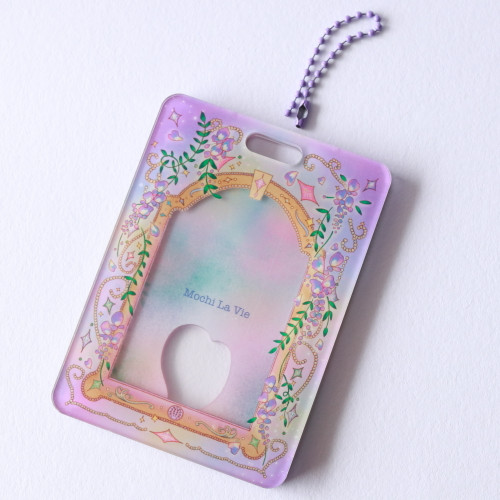 FUJI FRAME Wisteria Acrylic Photocard Holder Purple | Mochi La Vie - Designed in Sydney, Australia