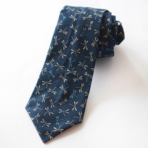 Handmade Men's Tie in Japanese Cotton Pattern Fabric 100% Cotton | Made in Australia - Mochi La Vie
