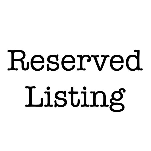 Reserved listing for SM