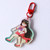 SAILOR GAINZ Sailor Mars Acrylic Body Building Gym Buddy Charm Keychain Clasp | Illustrated and designed in Australia by Mochi La Vie, Sydney