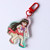 SAILOR GAINZ Sailor Mars Acrylic Body Building Gym Buddy Charm Keychain Clasp | Illustrated and designed in Australia by Mochi La Vie, Sydney