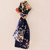 Upcycled Vintage Silk Kimono Panel 2 in 1 Reversible Scarf | Handmade in Sydney, Australia - Mochi La Vie