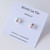 Porcelain Inspired ARITA 2.0 Polymer Clay Stud Stainless Steel Earring - Handmade in Sydney Australia | Mochi La Vie