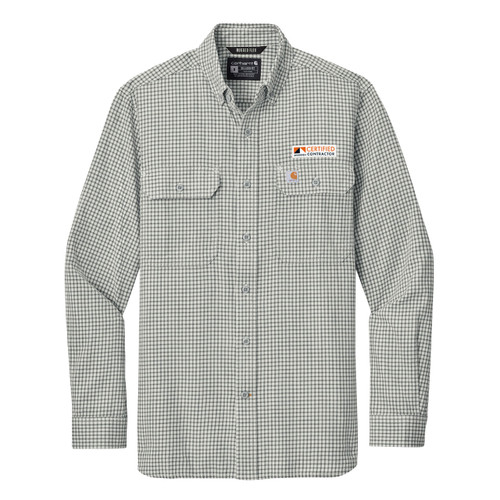 Carhartt Rugged Flex Plaid Long Sleeve Shirt - Andersen Certified Contractor