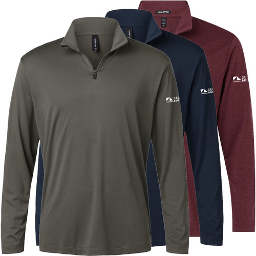 Men's Pro Lock Performance Quarter Zip - Select Builder Cobrand