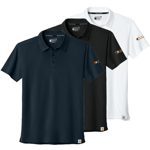 Carhartt Force Sun Defender Polo -- Certified Contractor Cobrand