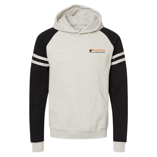 Sustainable Unisex Soft Colorblock Hooded Sweatshirt - Andersen Certified Contractor