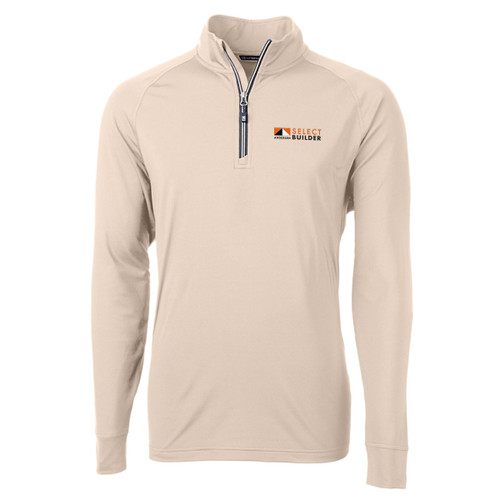Cutter & Buck Adapt Eco Knit Stretch Recycled Quarter Zip Pullover - Andersen Select Builder