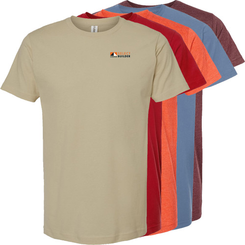 Ring Spun Cotton T-shirt - Select Builder