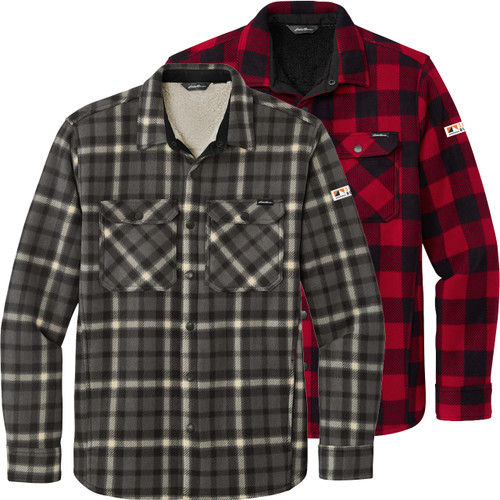 Men's Eddie Bauer Shirt Fleece Jac - Select Builder Cobrand