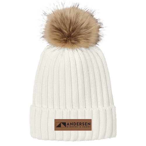 Faux Fur Pom Beanie - Select Builder
