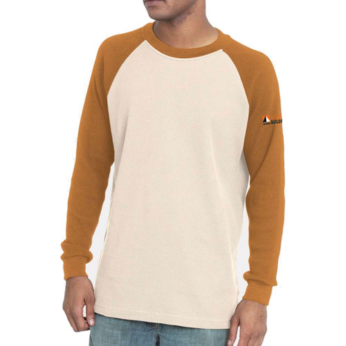 Waffle Knit Thermal Raglan TShirt - Select Builder Cobrand