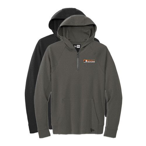 New Era Quarter Zip Pullover Hoodie - Select Builder