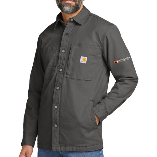 Carhartt Rugged Flex Fleece Lined Shirt Jac - Dealer Cobrand