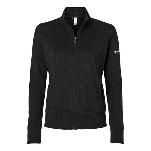 Adidas - Women's Textured Full-Zip Jacket  - Dealer Cobrand