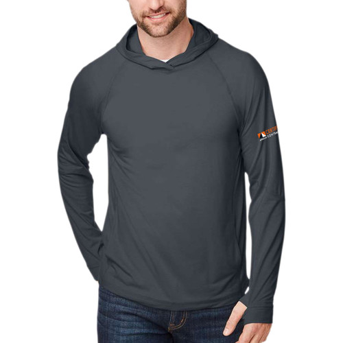 Unisex Stretch Performance Hooded Tshirt - Certified Contractor Cobrand