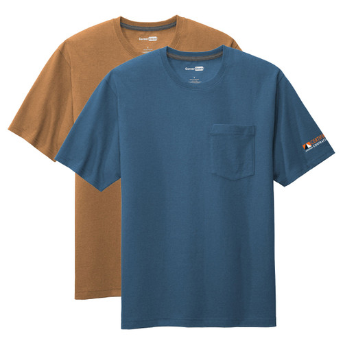 Cornerstone Workwear Pocket Tee - Certified Contractor Cobrand
