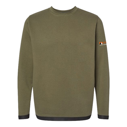 Statement Fleece Crewneck Sweatshirt - AW Certified Contractor