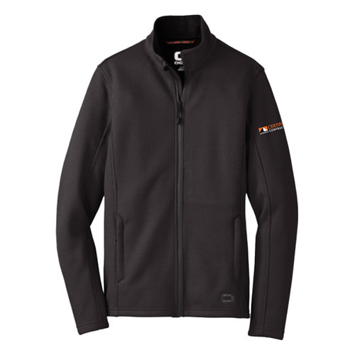 Ogio Grit Fleece Full Zip Jacket - Certified Contractor
