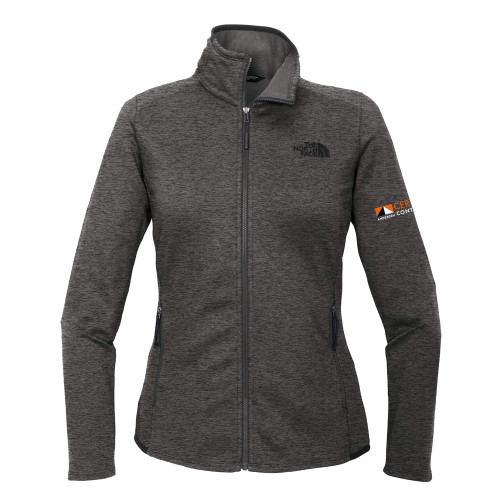 Ladies The North Face Skyline Full Zip Fleece Jacket - Certified Contractor Cobrand