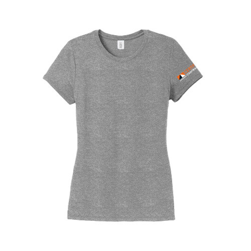 Ladies Perfect Tri blend Short Sleeve Tee - Certified Contractor Cobrand