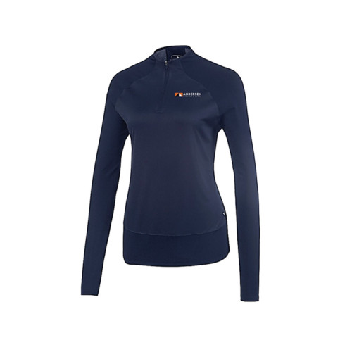 Women's Puma Mesh Golf 1/4 Zip