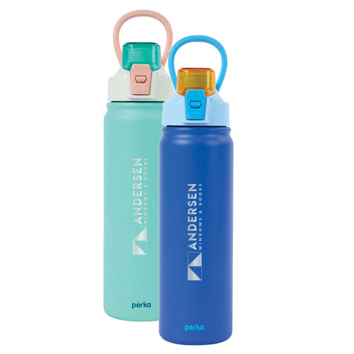 24 oz Double Wall Recycled Stainless Steel Water Bottle - Andersen Windows
