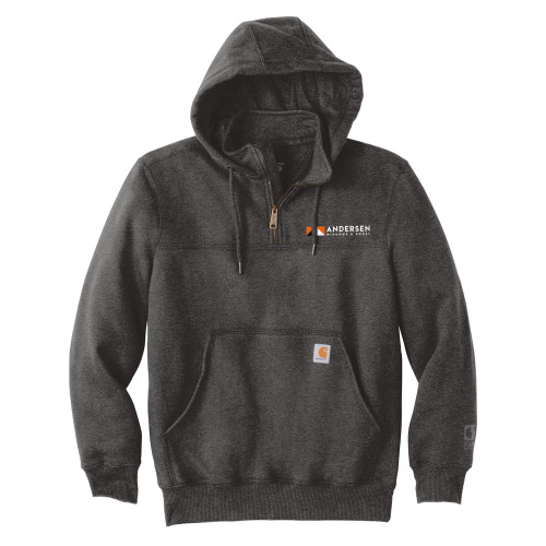 Carhartt Heavyweight Rain Defender Hooded 1/4 Zip Sweatshirt - Andersen Windows